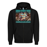 Black western nurse stethoscope turquoise leopardes Zipper Hoodie - BarkalooDesign