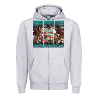 Heather Grey western nurse stethoscope turquoise leopardes Zipper Hoodie - BarkalooDesign
