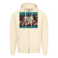 Sandshell western nurse stethoscope turquoise leopardes Zipper Hoodie - BarkalooDesign