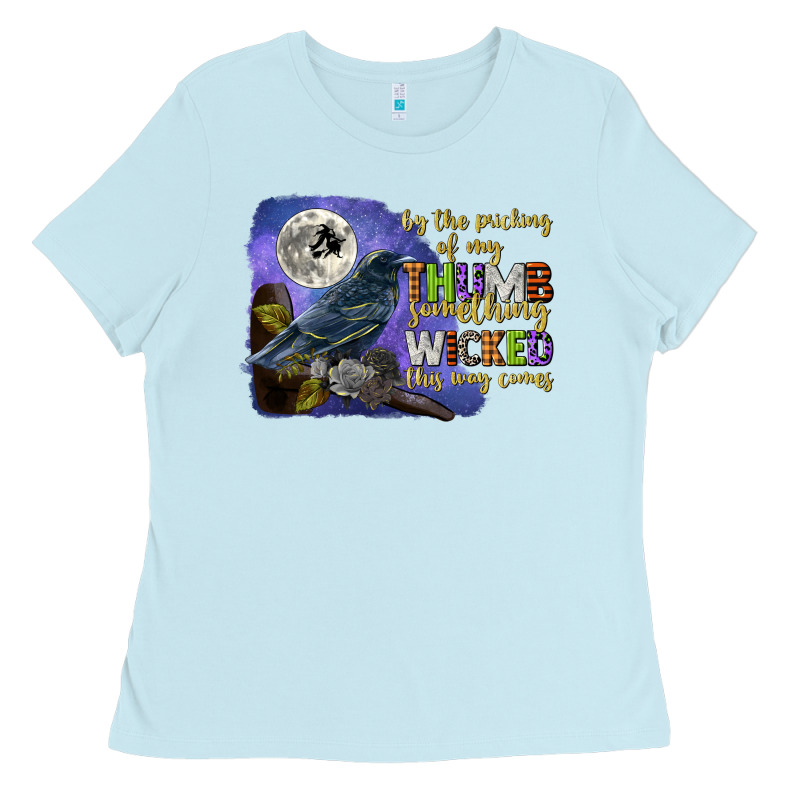 Something Wicked This Way Comes Ladies Tee by CowGirlArtShop | Teevron