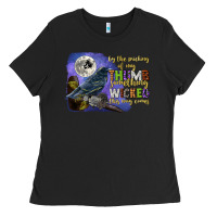 Black something wicked this way comes Ladies Tee - CowGirlArtShop