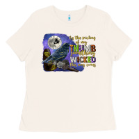 Bone something wicked this way comes Ladies Tee - CowGirlArtShop
