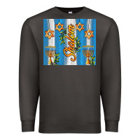 Smoke shalom with star of david Premium Sweatshirt - AdoDesignShop