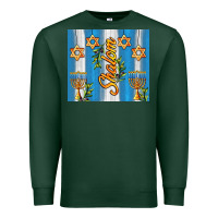 Sports Green shalom with star of david Premium Sweatshirt - AdoDesignShop