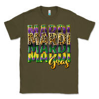 Army Green mardi gras Classic Tee - CowGirlArtShop
