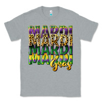 Heather Grey mardi gras Classic Tee - CowGirlArtShop