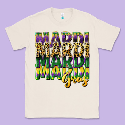 Mardi Gras Classic Tee Designed By Cowgirlartshop