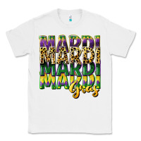 White mardi gras Classic Tee - CowGirlArtShop