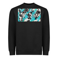 Black cowhide glitter  cup Heavyweight Sweatshirt - BarkalooDesign
