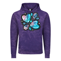 Cloud Purple American gemstone Vintage Hoodie - FaDigitalArtStudio