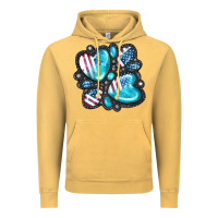 Vintage Mustard American gemstone Vintage Hoodie - FaDigitalArtStudio