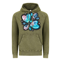 Vintage Olive American gemstone Vintage Hoodie - FaDigitalArtStudio