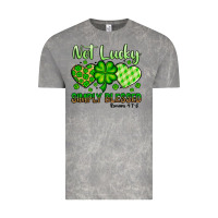 Cloud Rock St. Patrick's Not lucky simply blessed Vintage Tee - OliviaCreatesArt