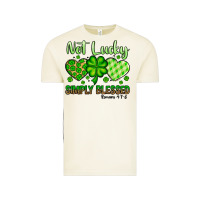 Vintage Arctic St. Patrick's Not lucky simply blessed Vintage Tee - OliviaCreatesArt