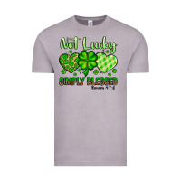 Vintage Zinc St. Patrick's Not lucky simply blessed Vintage Tee - OliviaCreatesArt