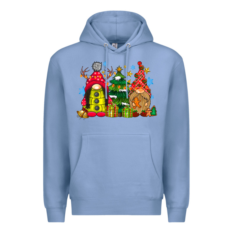 Gnome Christmas Premium Hoodie by CowhideDigitalArt | Teevron