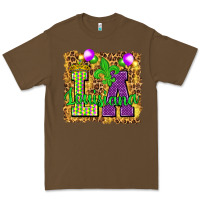 Cacao Louisiana leopard with balloons Premium Tee - HowdyJamesFarm