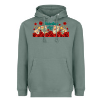 Sage valentines day with playing cards Heavyweight Hoodie - AdoDesignShop