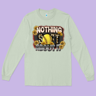 Nothing Soft About It Long Sleeve Tee Designed By Fadigitalartstudio