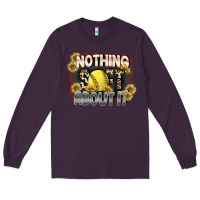 Plum Nothing Soft About It Long Sleeve Tee - FaDigitalArtStudio