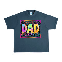 Midnight Navy lgbtq tie dye dad Urban Heavy Tee - OliviaCreatesArt