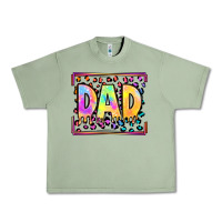 Oil Green lgbtq tie dye dad Urban Heavy Tee - OliviaCreatesArt