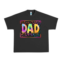 Pigment Black lgbtq tie dye dad Urban Heavy Tee - OliviaCreatesArt