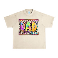 Sandshell lgbtq tie dye dad Urban Heavy Tee - OliviaCreatesArt