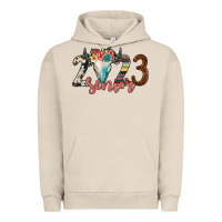 Pigment French Oak 2023 senior bull skull Urban Hoodie - JahusDesignShop