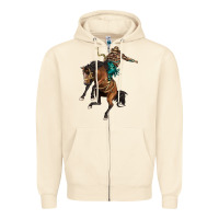 Sandshell western horse rodeo Zipper Hoodie - BarkalooDesign