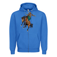 True Royal western horse rodeo Zipper Hoodie - BarkalooDesign