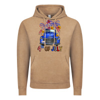 Western Fourth Of July Truck Vintage Hoodie | Teevron