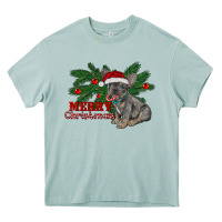 Arona merry christmas french bulldog Heavy Core Tee - RanaPortraitStore