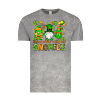Cloud Rock St. Patrick's Day shamrockin' with my gnomies Vintage Tee - OliviaCreatesArt