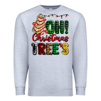 Heather Grey oh Christmas tree's ado Premium Sweatshirt - AdoDesignShop