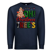Navy oh Christmas tree's ado Premium Sweatshirt - AdoDesignShop