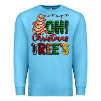 Ocean Blue oh Christmas tree's ado Premium Sweatshirt - AdoDesignShop