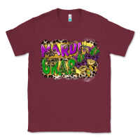Burgundy mardi gras Classic Tee - CowGirlArtShop