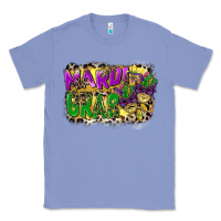 Colony Blue mardi gras Classic Tee - CowGirlArtShop