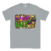 Heather Grey mardi gras Classic Tee - CowGirlArtShop