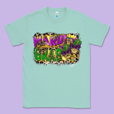 Mardi Gras Classic Tee Designed By Cowgirlartshop