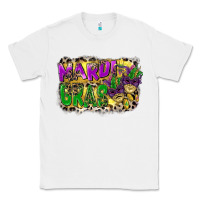 White mardi gras Classic Tee - CowGirlArtShop
