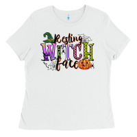 Resting Witch Face Ladies Tee | Teevron