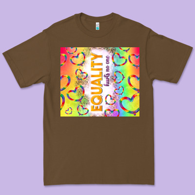 Equality Hurts No One Premium Tee Designed By Tumblerdesignbyshophia