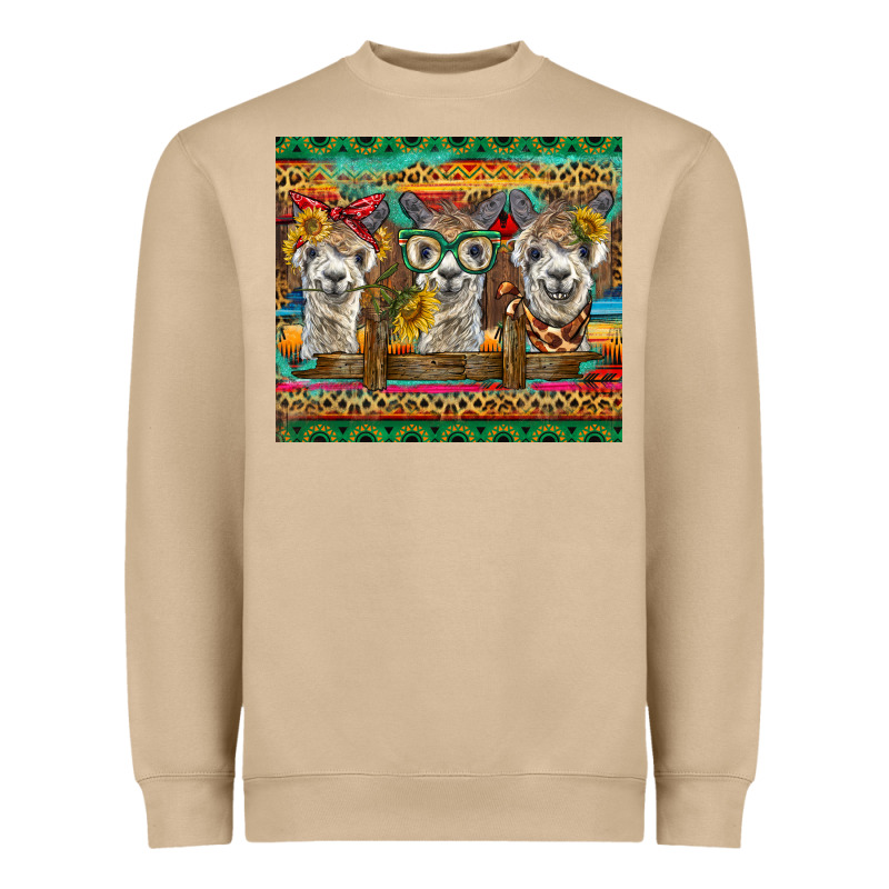Alpacas Heavyweight Sweatshirt by BarkalooDesign | Teevron