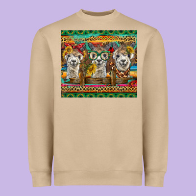 Alpacas Heavyweight Sweatshirt Designed By Barkaloodesign