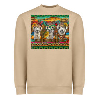 Mushroom alpacas Heavyweight Sweatshirt - BarkalooDesign