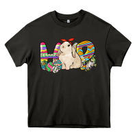 Asphalt Hop rabbit Heavy Core Tee - NancyCooperArtShop