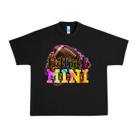 Black football mini Urban Heavy Tee - OliviaCreatesArt