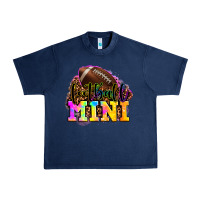Navy football mini Urban Heavy Tee - OliviaCreatesArt